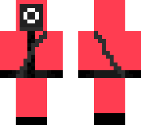 squid game circle masked guard