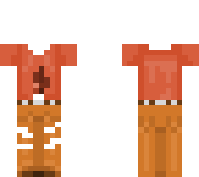 western outfit skin base
