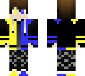 yellow and blue gamer