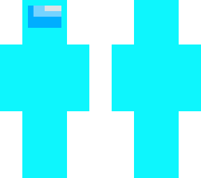 among us cyan
