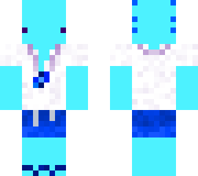 bloopys (w/ flipflops/baggy outer clothing)