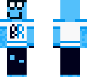 blue blob t shirt
