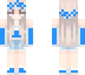 blue girl