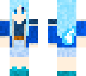 blue wolf gurl