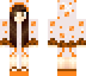 cake girl orange