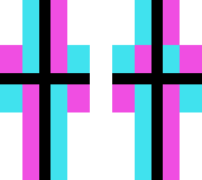 cool neon skin