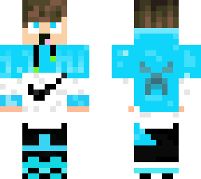 cute nike cyan