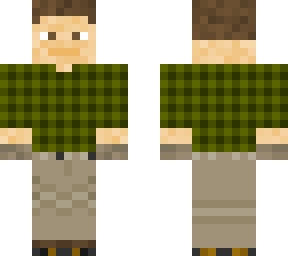 green flannel & tactical (fixed)