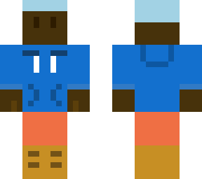 hoodie-less character