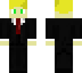 man in suit but with a twist...