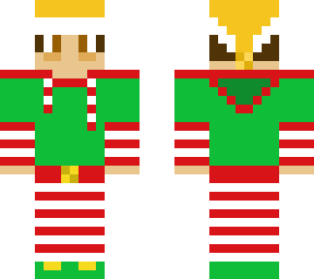 me christmas elf with yellow hat