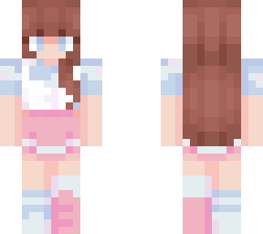 pink blue white // fullskin