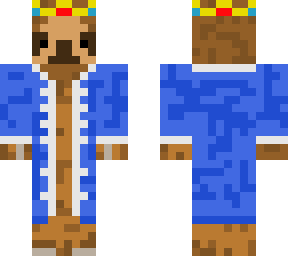 sloth king (royal blue)