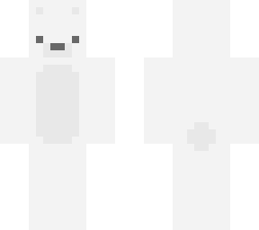 snow bear/polar bear template