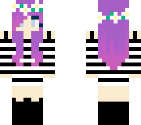 = purple hair = old style =