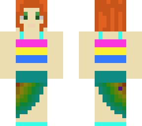 beach pan girl