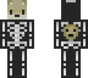 beige fox skeleton