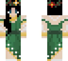 black hair elf (prinsesse of the forest)