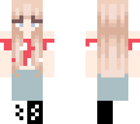 blonde haired girl in mushroom crop
