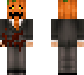 bloody pumpkin suit