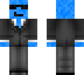 blue guy in suit
