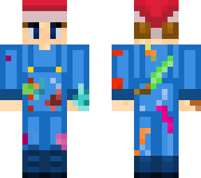 blue skin mrmarker