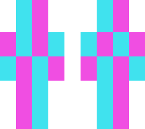 cool neon skin