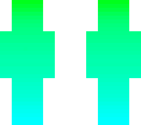 cyan to green