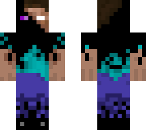 enderman corrupting herobrine (not all my work btw)