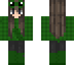 frog glasses girl