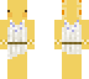 gold axolotl in tunic