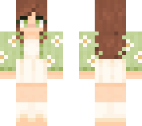 green daisy cardigan