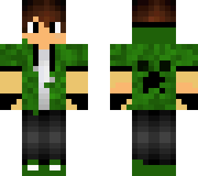 green gamer boy