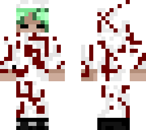 green haired killer
