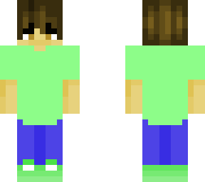 green shirt kid