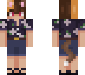 hawaiian shirt catboy