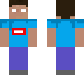herobrine but he's a georgenotfound themed skin