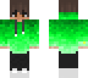hoodie gradient green