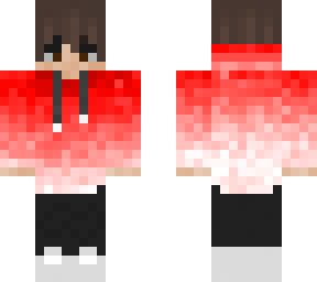hoodie gradient red