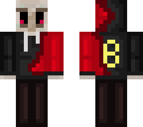 iron golem with red and black hoodie