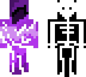 lighning and skeleton