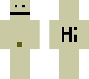 meme skin saying hi