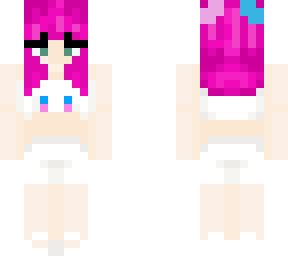 pink haired girl sanrio pj