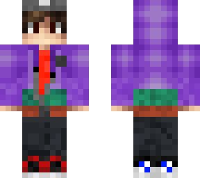 purple hoodie gianni bleya version (original purple hoodie by maceriddle)