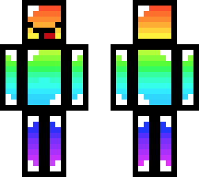 rainbow outlined skeppy