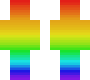rainbow skin