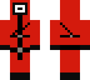 squid game fan made red guard