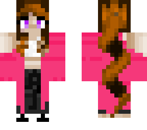 tall hair girl