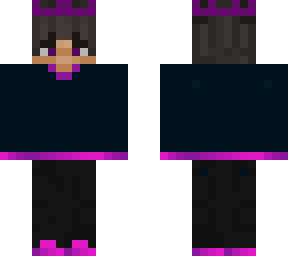 black purple boy