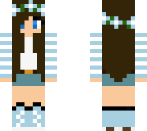 blue girl